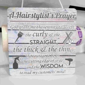 Hair Dresser Plaque