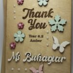 Wooden Card - Thank You