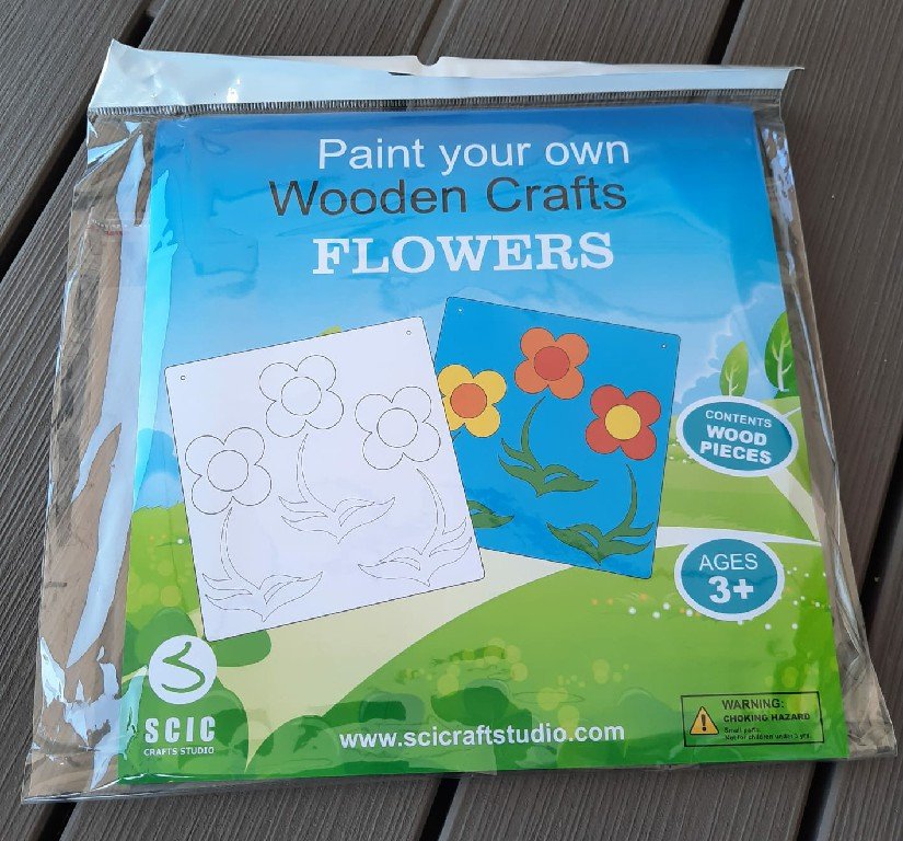 Paint Your Own Wooden Crafts - Flowers