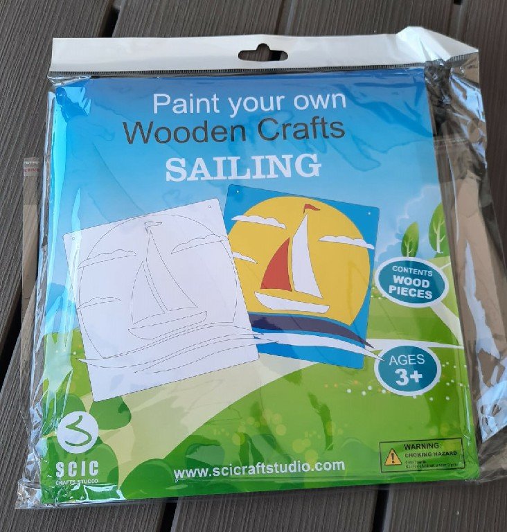 Paint Your Own Wooden Crafts - Sailing
