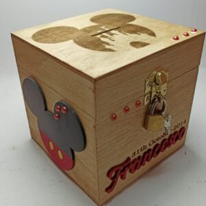 Money box with lock - Micky Mouse Theme