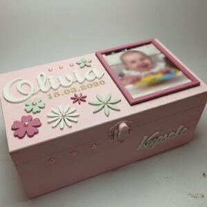 Keepsake Box - 20.5x11x9cm - Flowers Theme