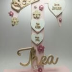 Standing Initial - Princess Theme with Baby info
