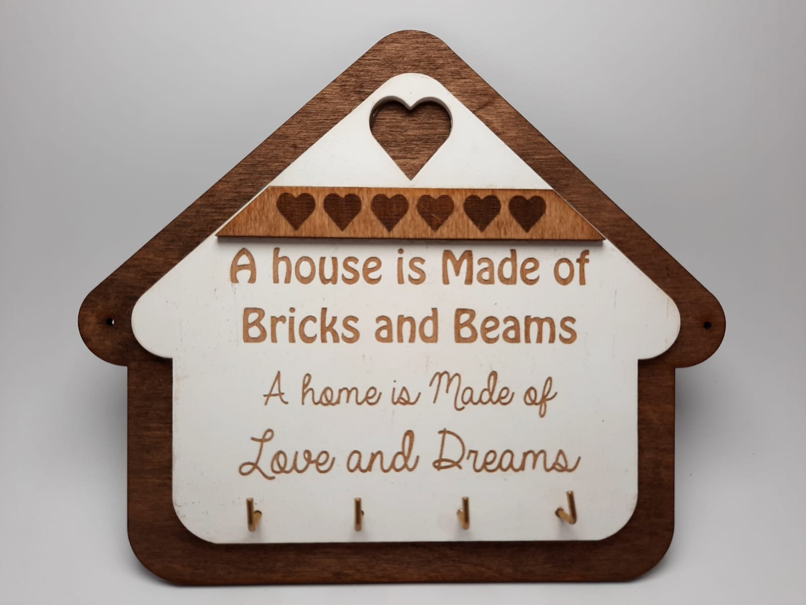 Key Organizer - A Home is made of Bricks and Beams - Image 2
