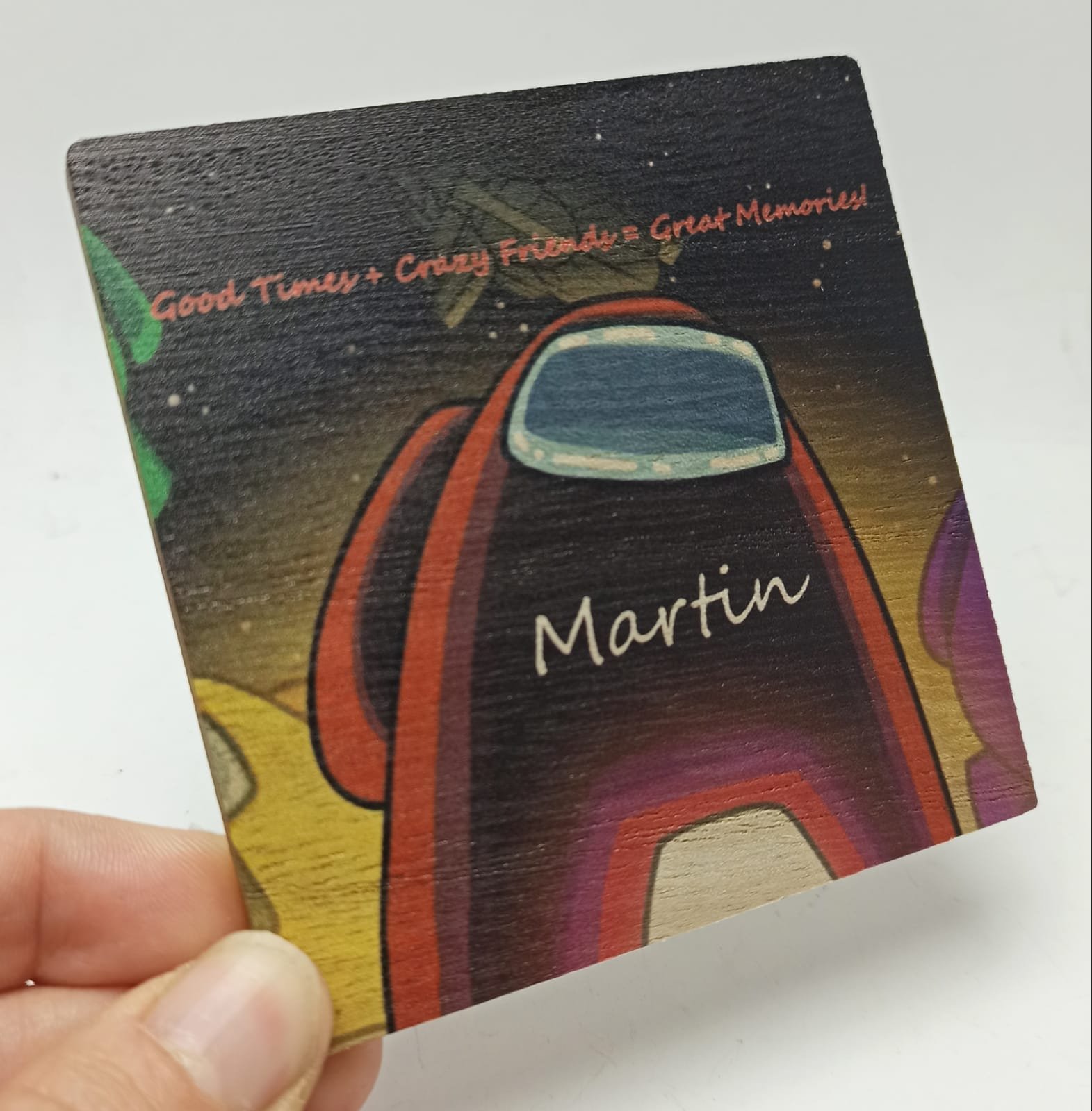 Printed Square Coaster - Image 2