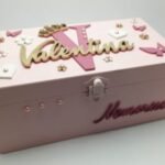 Keepsake Box - 20.5x11x9cm - Butterfly & Hearts Theme