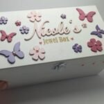 Keepsake Box - Butterflies & Flowers Theme