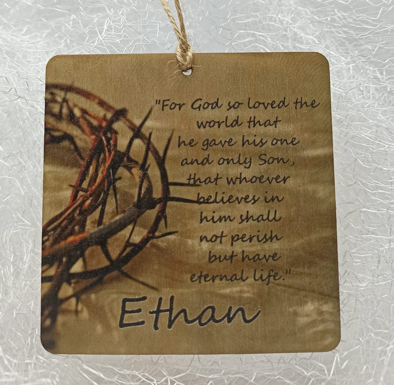 Personalised Printed Easter Saying - Design 006