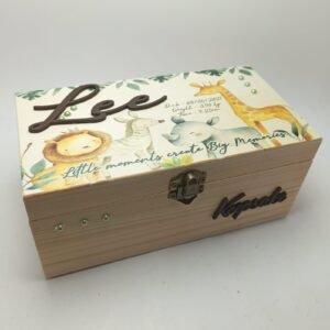 Keepsake Box  - Zoo Theme