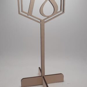 Wooden Table Numbers - 25x10cm