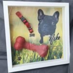 Personalised Pet Memorial Frame with Glass - 33x33x5.5