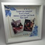 Relatives Frame with Glass - 25x25x4cm