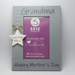 Personalised Grandma / Nanna Wooden Frame