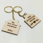 Engraved Keychains - New Home