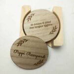 Engraved Wooden Coasters