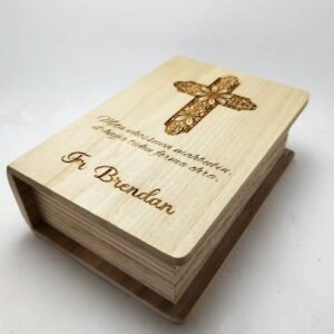 Book Box - Cross Engraving