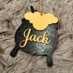 Halloween Witch Pot - Hanging Decoration