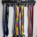 Wooden Medal Rack