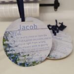 Round Hanging Token