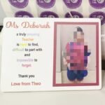 Personalised Hanging Sign - Teacher - with Photo