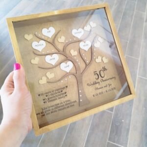 Family Tree  - Frame with Glass