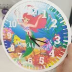 Personalised Printed Clock - Mermaid Theme