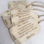 Teacher Wooden Tags
