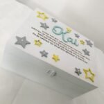 Keepsake Wooden Box - Stars Theme