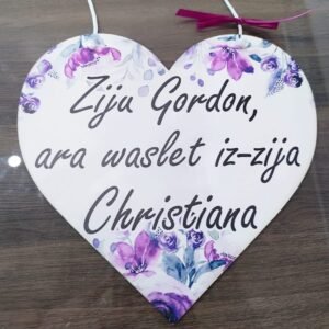 Pageboy/ Flower girl Saying - 'Ziju ara waslet iz-Zija'