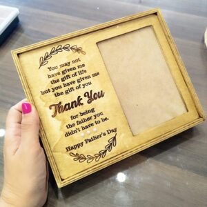 Happy Father's Day Frame