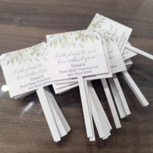 Plant Sign -  Holy Communion Souvenir