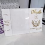 White Wooden Frame - Holy Communion