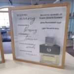 Memorial Box Frame with Glass