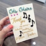 Pencil Holder Box - Music Teacher