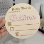 Baby Birth Announcement Card
