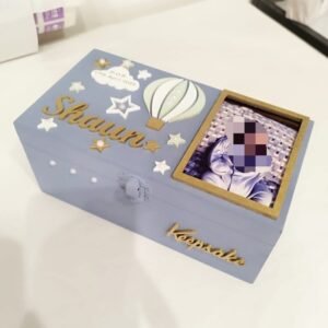Keepsake Box - Hot Air Balloon & Photo