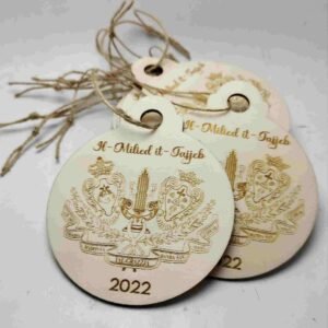 Wooden Personalized  Bauble - Engraved