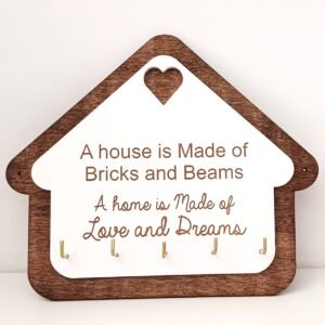 Key Organizer - A Home is made of Bricks and Beams
