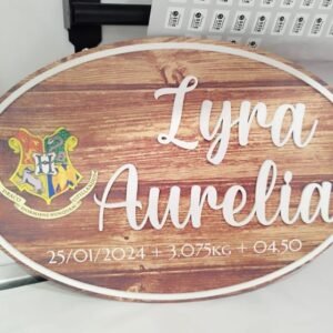 Oval Plaque - Names
