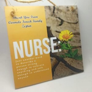 Nurse - Thank you Hanging Token