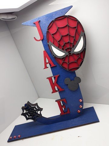 Standing Initial - SpiderMan
