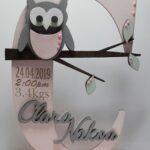 Standing Initial - Owl Theme