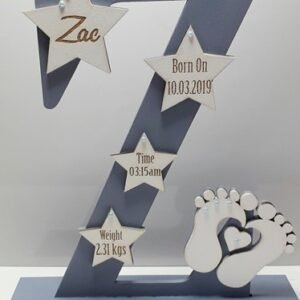 Standing Initial - Footprints & Starts (Boy)