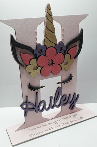 Letter Name Unicorn Theme - Image 2