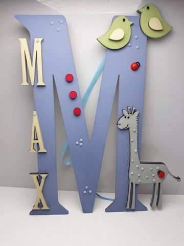 Standing Initial - Giraffe Theme - Image 7