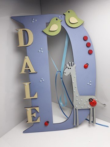Standing Initial - Giraffe Theme - Image 8