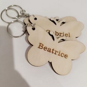 Engraved Keychains - Butterfly