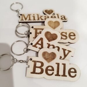 Engraved Keychains -  Love Friends