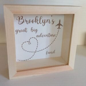 MONEY BOX  - New adventure 13X13X4.2CM