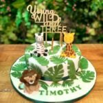 Wooden Cake Topper - Birthday